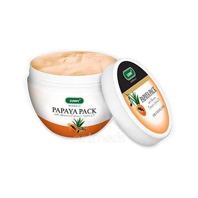 Bakson's Papaya with Aloevera and Papaya Jojoba Oil Face Pack 150 g - Personal Care(Homeopathy)