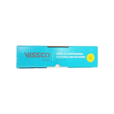 Vissco Medical Compression Stockings Below Knee (XL) (0716) - Knee/Leg Supports