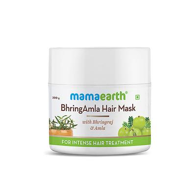 Mamaearth Bhringamla Hair Mask 200 gm - Hair Masks & Packs