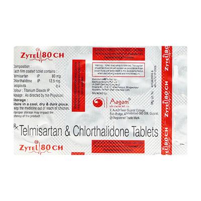 Zytel Ch 80Mg Tablet 10's - Hypertension-Ang