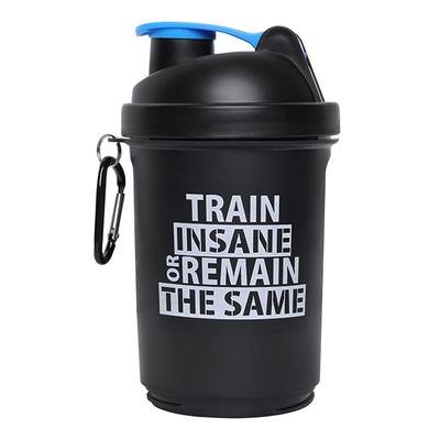 GHC 3-Compartment Shaker Bottle - Blue 600 ml - Workout Essentials