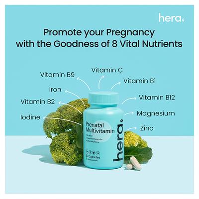 Hera Prenatal Multivitamin Capsule 30's - Multi-Vitamins