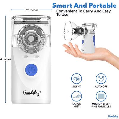 Vandelay Nano Atomizer Nebulizer - White - Nebulizers / Vaporizer