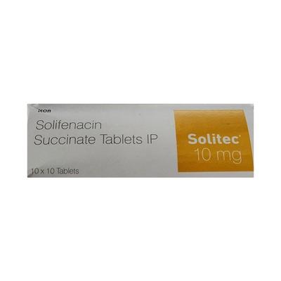 SOLITEC 10mg Tablet 10's - Bladder And Prostate Disorders-Dru