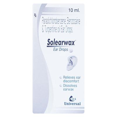 SOLEARWAX Ear Drops 10ml - Ear Conditions-Oth