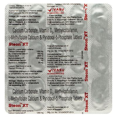 STEON XT Tablet 15's - Supplements-Cal