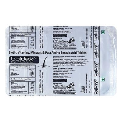 BALDEX Tablet 10's - Supplements-Vam