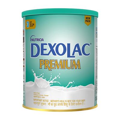 Dexolac Premium Stage 3 (12 - 24 Months) Powder 400 gm (Tin) - Baby And Infant Supplements