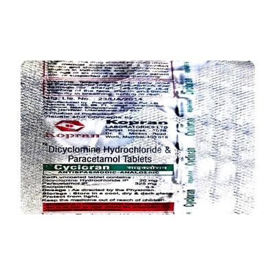CYCLORAN Tablet 10's - Ulcer/Reflux/Flatulence-Aaa