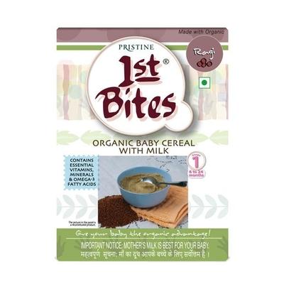 Pristine 1st Bite Baby Cereal Stage 1 (6 to 24 months) Powder - Ragi 300 gm (Refill Pack) - Baby And Infant Supplements