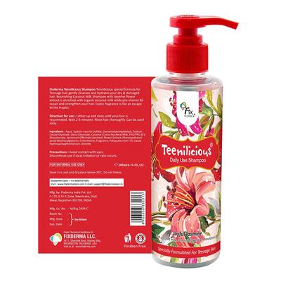 Fixderma Teenilicious Hair Shampoo - Joyful Jasmine 200 ml - Shampoos