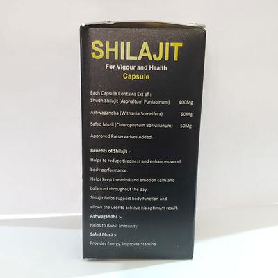 Dhanwantri Shilajit Capsule 60's - Speciality Medicines