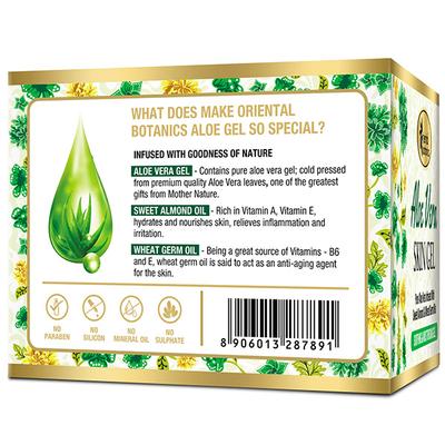 Oriental Botanics Aloe Vera Skin Gel 100 gm - Lotions & Creams
