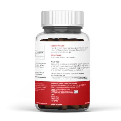 BonAyu Apple Cider Vinegar Gummies 50's - General Health
