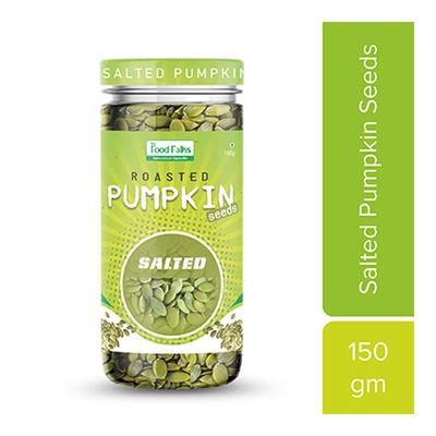 The Food Folks Roasted Salted Pumpkin Seeds (Pack of 3) - Nutritional Bars
