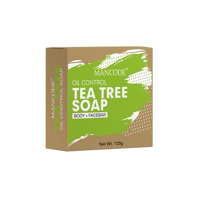 MANCODE Tea Tree Oil Control Soap 125 gm - Shower Gels & Body Wash
