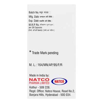 SUTINAT 50 Capsule 28's - Cancer Oncology-Tar