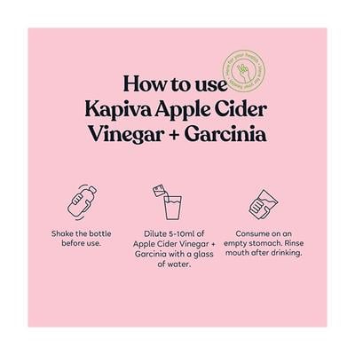 Kapiva Apple Cider Vinegar + Garcinia 500 ml - Health Products