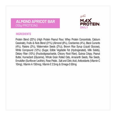 RiteBite Max Protein Daily Fruit & Nut Bar (Pack of 24 x 50 gm) - Nutritional Bars