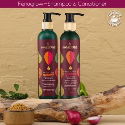 Manestream FenuGrow Shampoo 250 ml + FenuGrow Conditioner 250 ml 1's - Shampoos