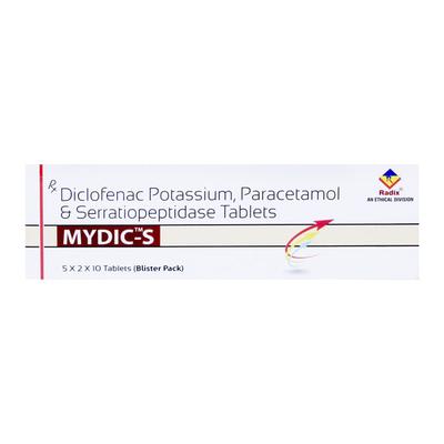 MYDIC S Tablet 10's - Pain relief-Nsa