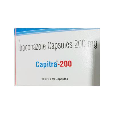 CAPITRA 200 Capsule 10's - Fungal Infections-Anf