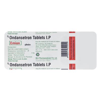 EMION Tablet 10's - Vomitting/Emesis-Ant