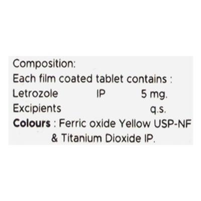 LETZOL 5 Tablet 5's - Cancer Oncology-Hor
