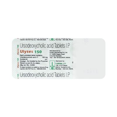 Ulyses 150mg Tablet 10'S - Cholelithiasis/Gall Stones
