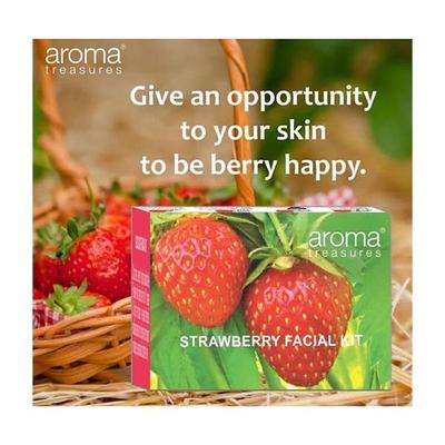 Aroma Treasures Facial Kit - Strawberry 25 gm - Facial Kits
