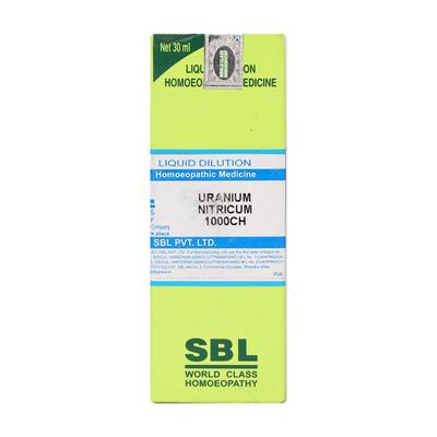 SBL Uranium Nitricum 1M Liquid 30 ml - Dilutions