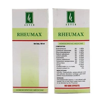 Adven Rheumax Syrup 180 ml - Speciality Medicine
