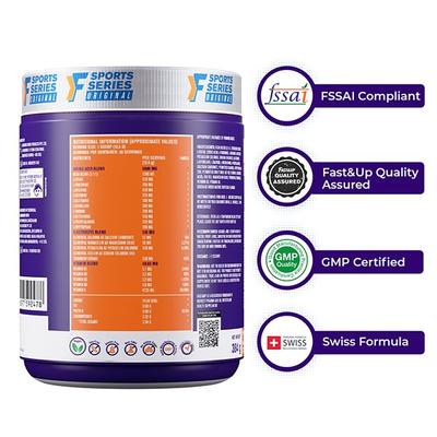 Fast&Up EAA Intra Training Supplement (30 Servings) - Lemon Zest Flavour 390 g - Workout Essentials