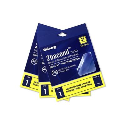 2baconil TTS30 21mg Nicotine Transdermal Patches - Nicotine Patch