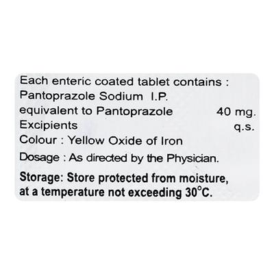 PZ 4 40 Tablet 10's - Ulcer/Reflux/Flatulence-Aaa