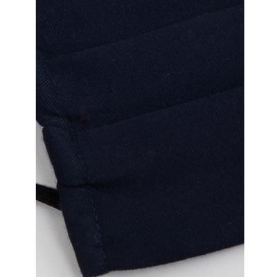 Faballey Contrasting 2 Ply Pleated Reusable Mask Set (2 Pcs) - Face Mask