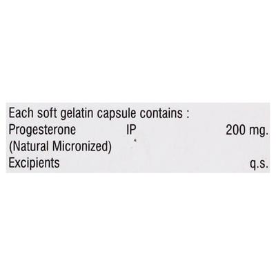 PROGER 200 Softgel Capsule 10's - Hormonal Therapy-Oes