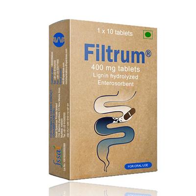 Filtrum 400 mg Tablet 10's - Indigestion/Acidity