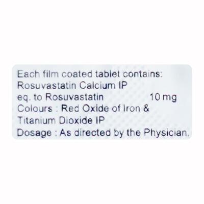 Rosycap 10mg Tablet 10'S - High Cholesterol-Dys