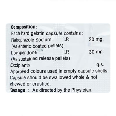 COLOSAFE DSR Capsule 10's - Ulcer/Reflux/Flatulence-Aaa