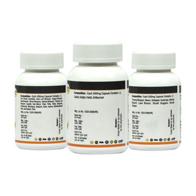 Dr. Axico Ortho Care Capsule Kit (OSE - 23E, OSE - 23O & OSE - 23S) (Pack of 3 x 60's) 1's - Speciality Medicines