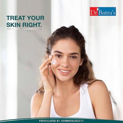 Dr Batra's Oil Control Face Wash 100 gm + Natural Skin Lightening Cream 100 gm + Skin Fairness Serum 50 gm + Intense Moisturizing Cream 100 gm - Personal Care (Ayush)