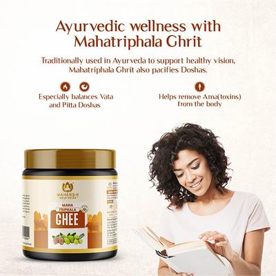 Maharishi Ayurveda Maha Triphala Ghrit Ghee 100 gm - Health Products