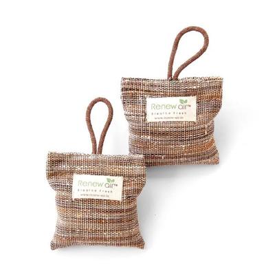 RenewAir Activated Coconut Charcoal Natural Air Purifier (Pack of 2) 50 gm - Air Fresheners