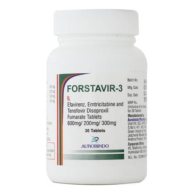 FORSTAVIR 3 Tablet 30's - Viral infections-Ant