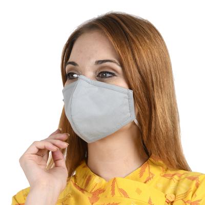 Smog Guard N95 Face Mask Without Valve (Adult Free Size) - Grey (Pack of 1) - Face Mask