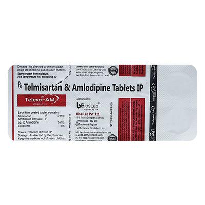 TELEXA AM Tablet 10's - Hypertension-Ana