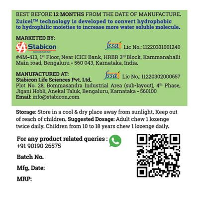 CD4-Shield Lozenges - Mint and Cardamom Flavour 30's - Sore Throat Lozenges