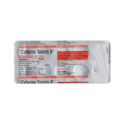 KEDIXIME O 200 Tablet 10's - Bacterial Infections-Cep