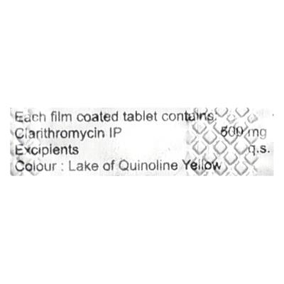 Clarinova 500mg Tablet 6'S - Bacterial Infections-Mac